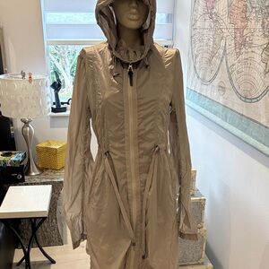 RUDSAK Taupe Hooded Jacket with Zipper